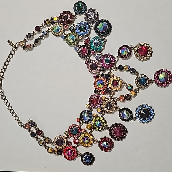 Natasha Couture Jewelry - NEW, Natasha Couture,Flora Crystal Statement Necklace